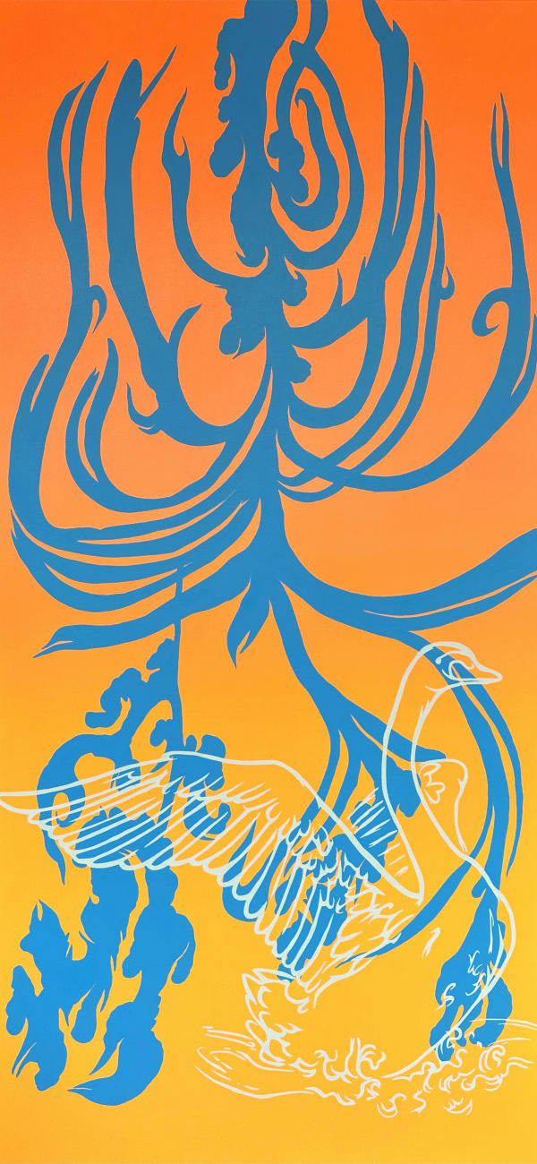 Hu Zeqian, Glittering Lake, 2023