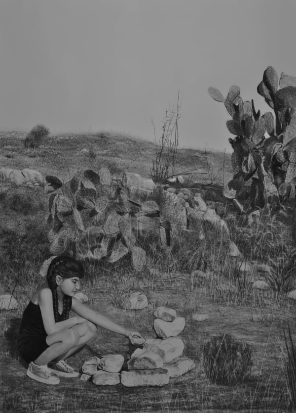 Samah Shihadi, Sticks and Stones, 2018