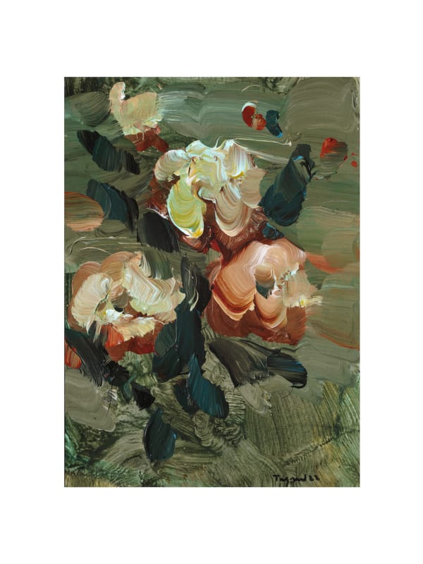Tagreed Darghouth, To My Father, From Van Gogh's Bouquets, 36, 2022