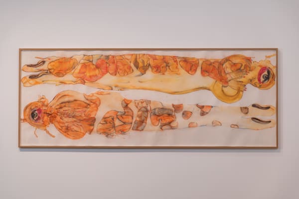 Alymamah Rashed, I collected my bitter earth to meet the eye in the sky (I want to float into your sweet eternity), 2024