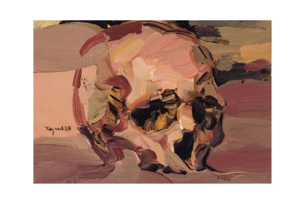 Tagreed Darghouth, Untitled (lips & skulls), 2020