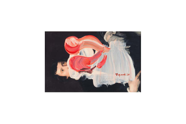 Tagreed Darghouth, A tribute to Asger Jorn, 1, 2020