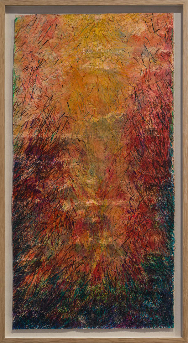 Chafa Ghaddar, Leaning into the nights #13, 2025