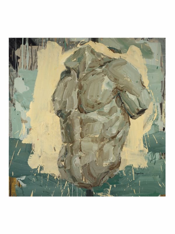 Tagreed Darghouth, From the series "Greek Male Bust", 2020