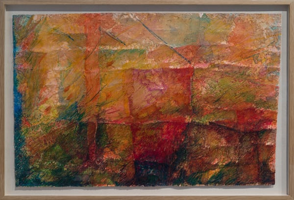 Chafa Ghaddar, Leaning into the nights #14, 2025