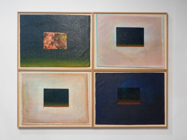 Chafa Ghaddar, Leaning into the nights #18, 2025