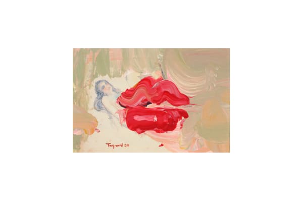 Tagreed Darghouth, A tribute to Asger Jorn, 2020