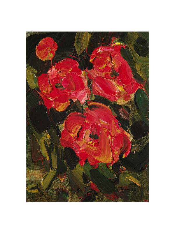 Tagreed Darghouth, To My Father, from Van Gogh's Bouquets, 2022