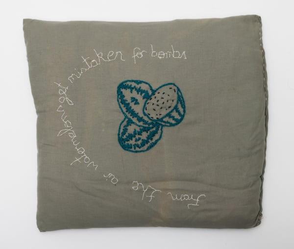 Aya Haidar, From the air watermelon get mistaken for bombs