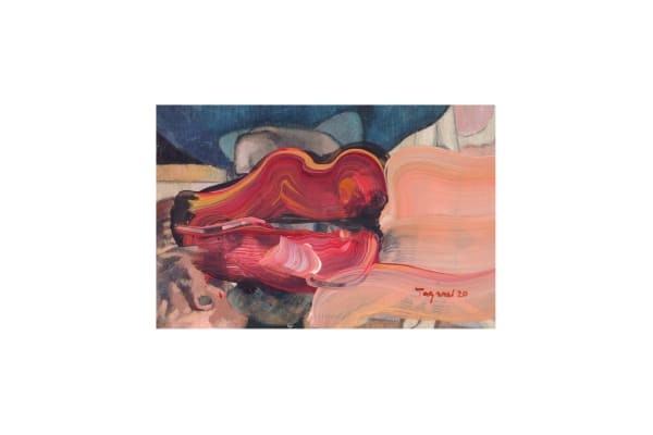 Tagreed Darghouth, A tribute to Asger Jorn, 2020