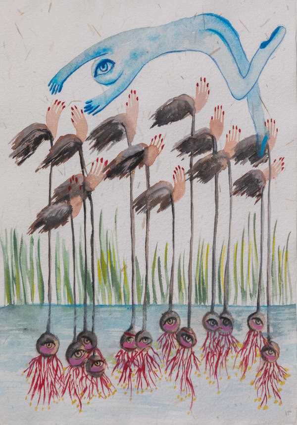 Alymamah Rashed, Mirrors from the Sidewalks (A Pilgrimage from Turkey to Holland), 2024