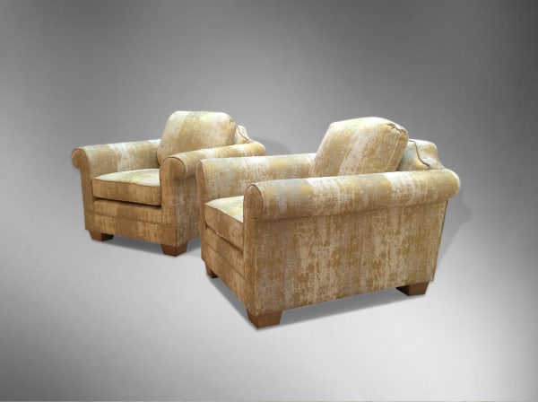 Pair of Armchairs, 1940's