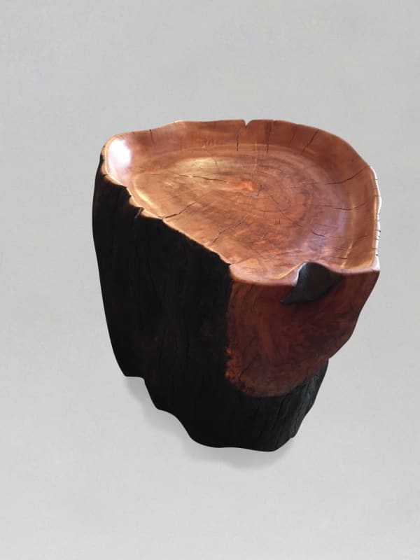 Jerome Abel Seguin, Litchi Root Table/Stool, 2018