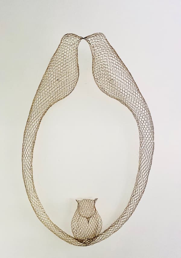 Benedetta Mori Ubaldini, Bird Frame with Owl, 2025
