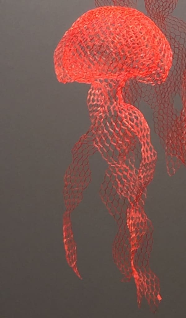 Benedetta Mori Ubaldini, Baby Jellyfish Sculpture, 2025