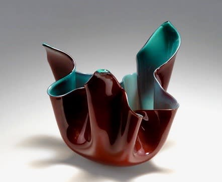 Fulvio Bianconi, 'Fazzoletto Incamiciato' Vase, designed in 1948