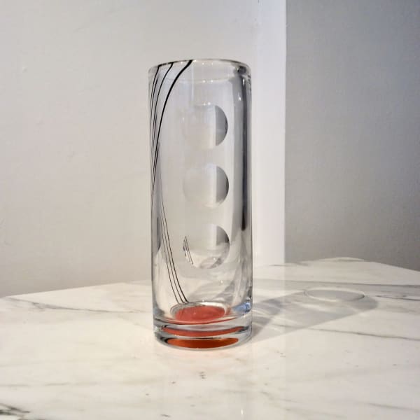 Olle Alberius, Glass vase, 1973