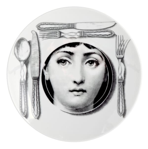 Fornasetti, Plate no. 203 From the Themes & Variations serie, Contemporary production