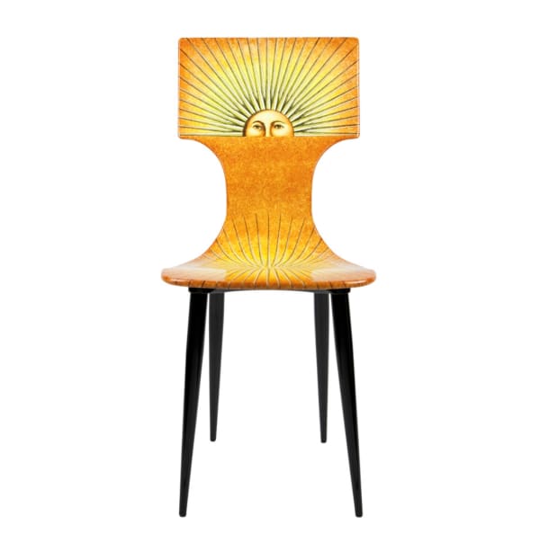Fornasetti, 'Sole' (Sun) Chair, Contemporary Production