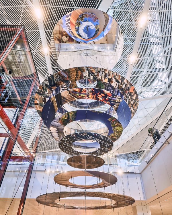 PERMANENT INSTALLATION: Approach, Newark Liberty International Airport, Terminal A, 2022