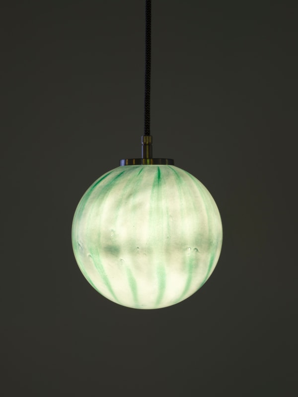 Slavs and Tatars lamp turned on