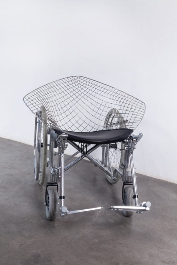 Bertoia Wheelchair, 2012