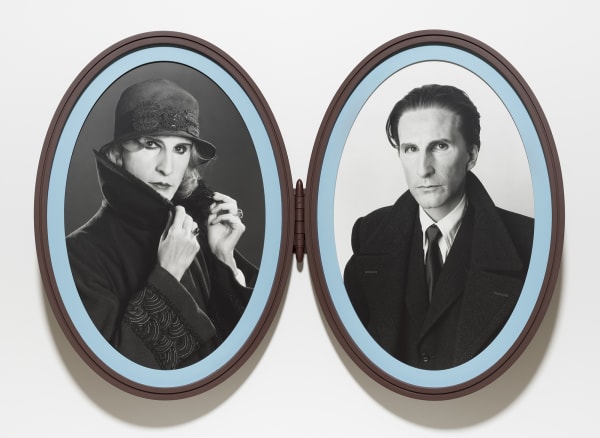 Me as Madame and Monsieur Duchamp, 2018