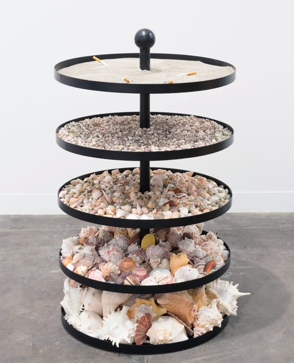 Untitled Ashtray (shells), 2018