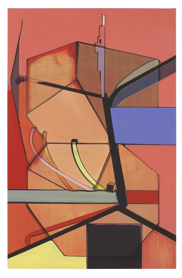 Thomas Scheibitz abstract painting