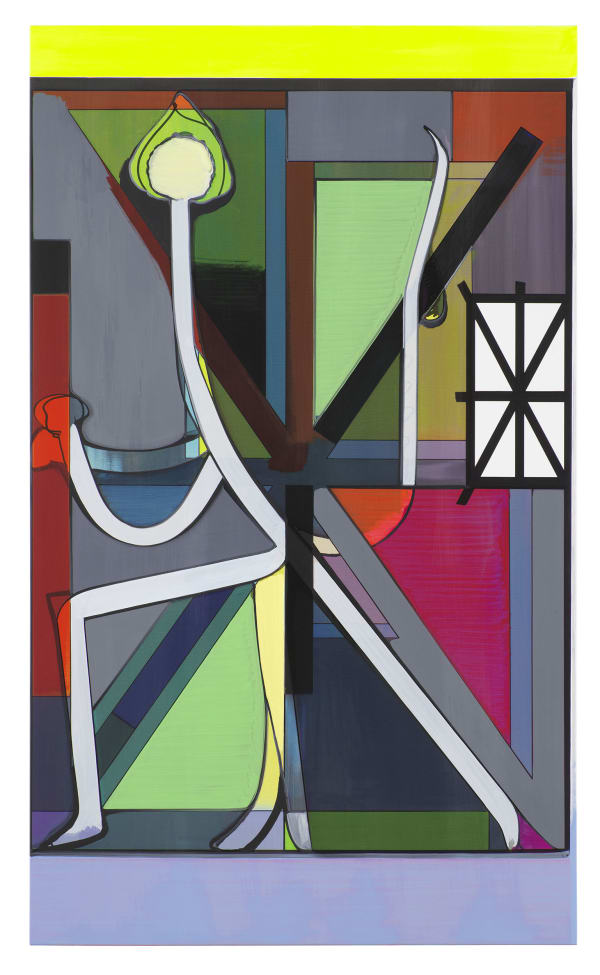 thomas scheibitz abstract painting