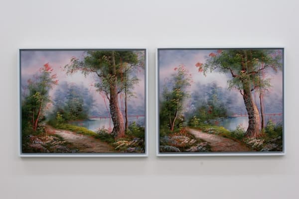Landscape (Two Different Reproductions), 2005
