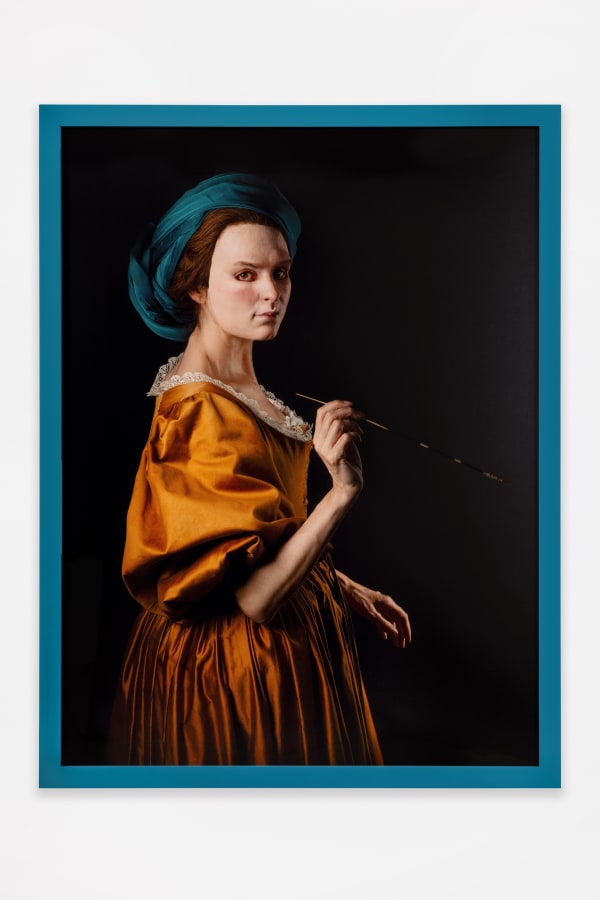 Me as Artemisia Gentileschi, 2023