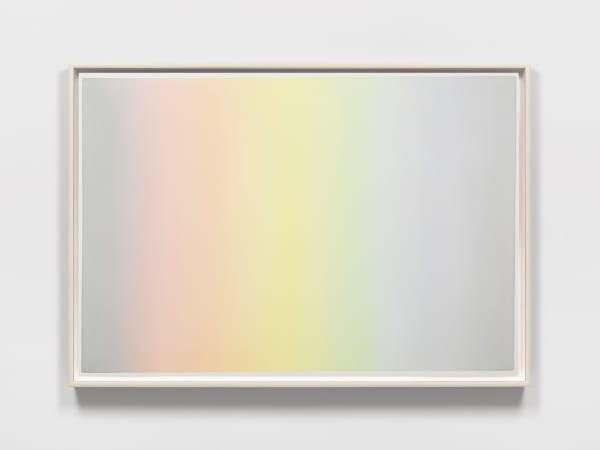 Image of Dematerialised watercolour rainbow.