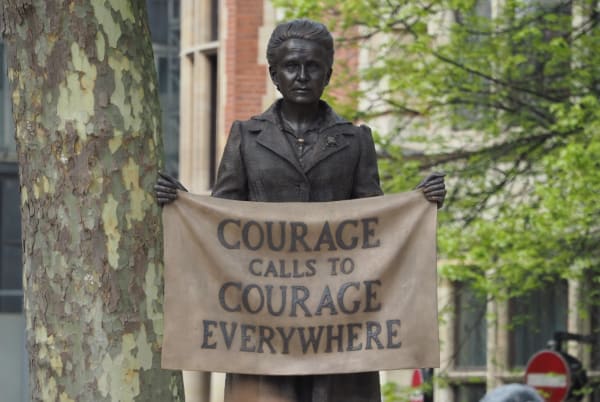 Gillian Wearing, PERMANENT INSTALLATION: Millicent Fawcett, Parliament Square, London, 2019