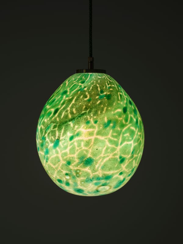 Slavs and Tatars lamp turned on