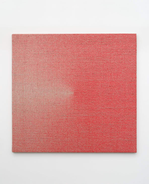Image of Woven Projection as Weft, Cadmium Red Medium #6