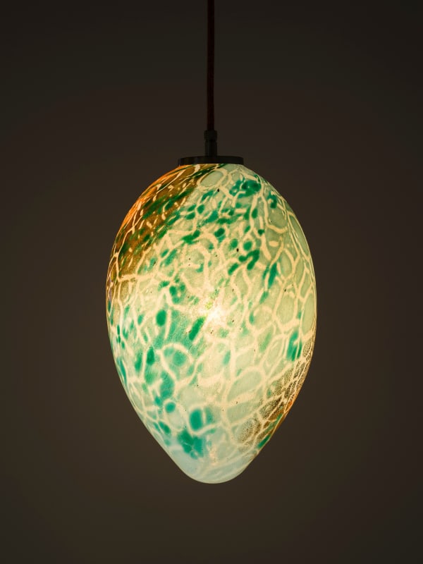 Slavs and Tatars lamp turned on