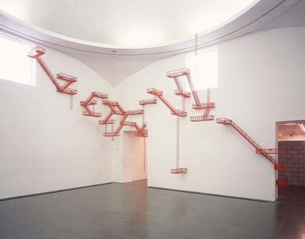 Second Means of Egress (Orange), 2004
