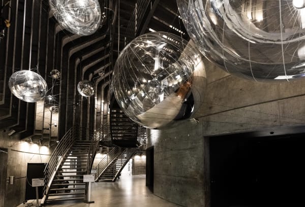 Tomás Saraceno, PERMANENT INSTALLATION: Cosmic Threads, Planetarium, Copenhagen, 2024