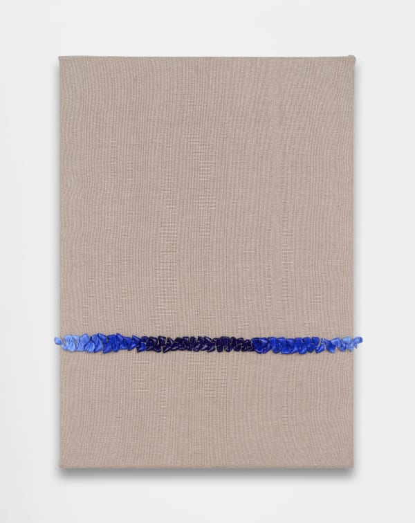 Image of Analia Saban work Blue Horizon Line.