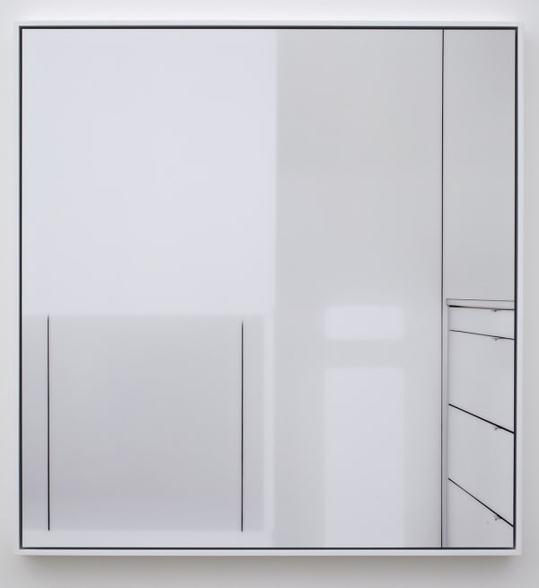 Compositions of Light on White (Composition #9), 2011