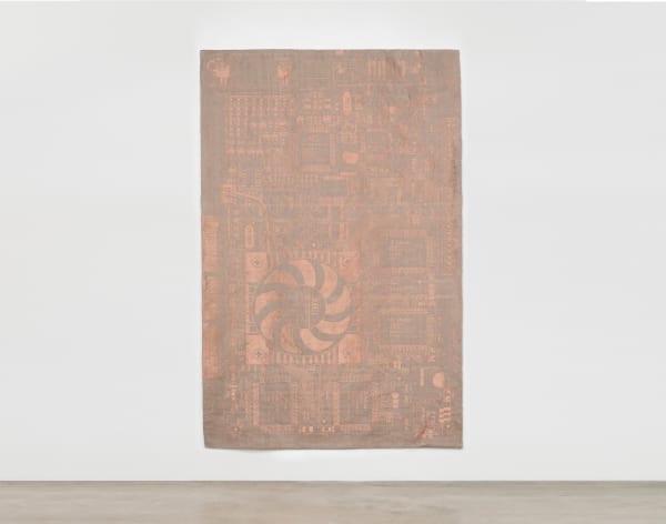 Copper Tapestry (GeForce 256 Graphics Card, Nvidia, 1999), 2024