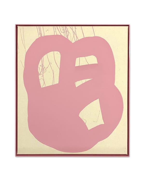 Gary Schlingheider, PINK AND PINK PAINTING, 2025