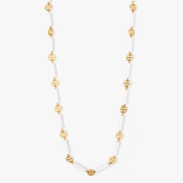 Nicholas Varney, Gold and cocholong stick necklace