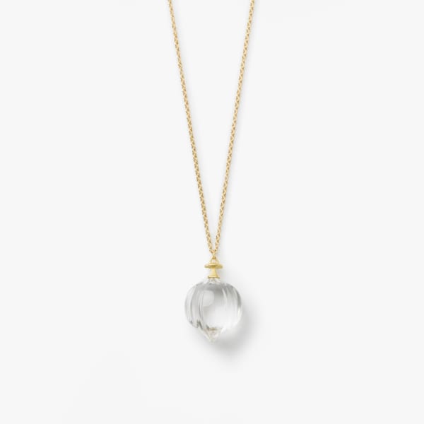 Gabriella Kiss, Crystal hickory nut necklace
