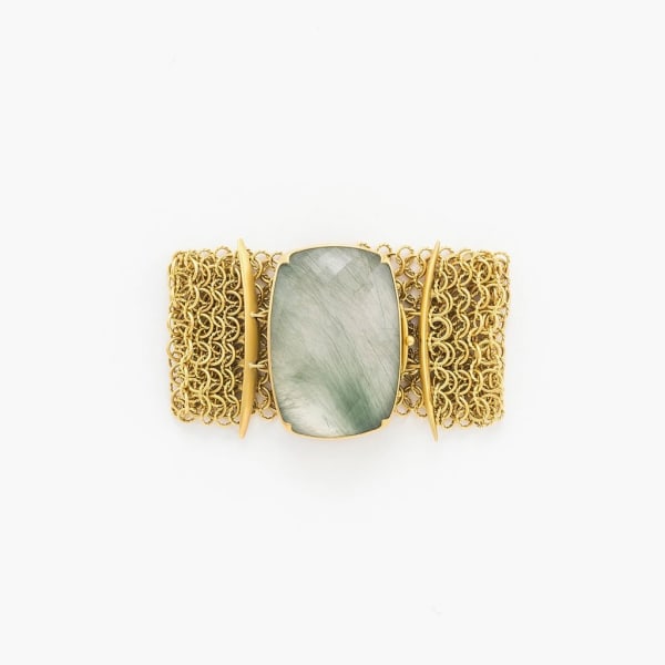 Gabriella Kiss, Rutilated quartz bracelet