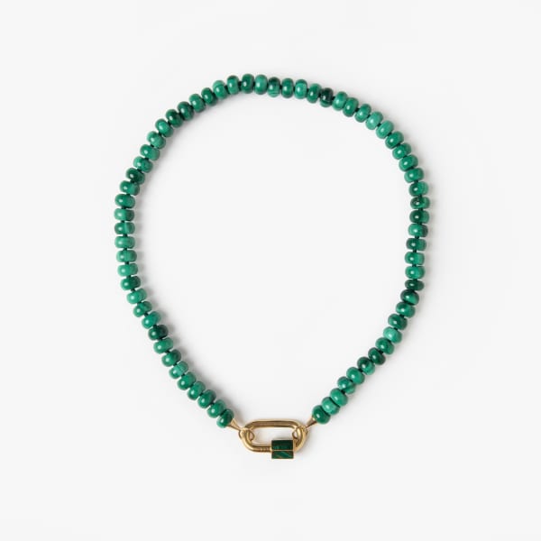 Marla Aaron, Malachite rondelle strand