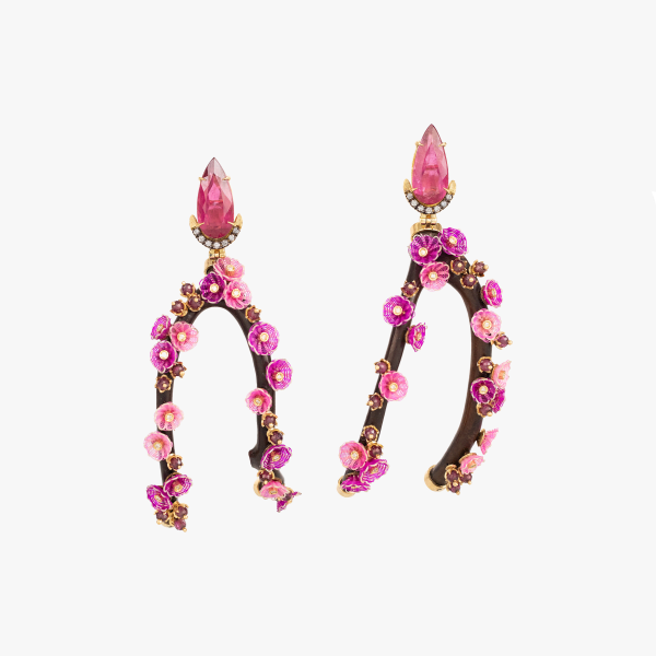 Silvia Furmanovich, Sakura flower earrings