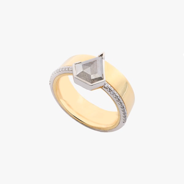 Adam Foster, Diamond shield ring