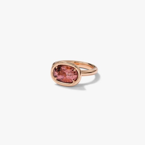 Nak Armstrong, East west sleeping solitaire ring